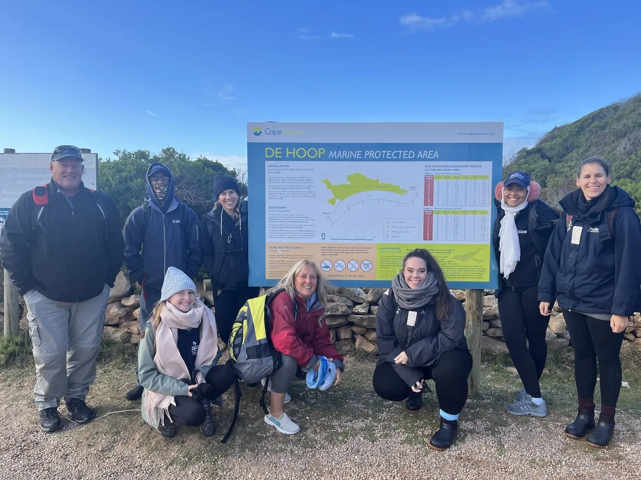An inspiring beach cleanup at De Hoop Nature Reserve
