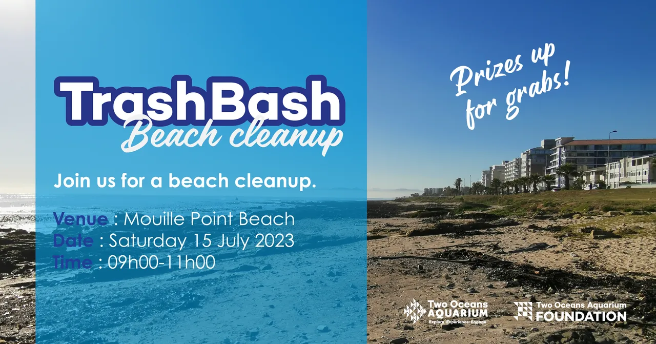 Protect our ocean at Trash Bash on 15 July 2023!