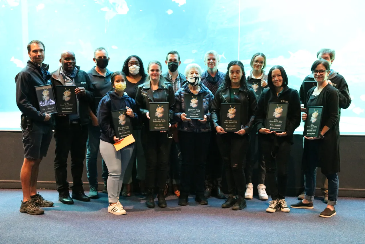 Long service awards 2022 - thank you to our family!