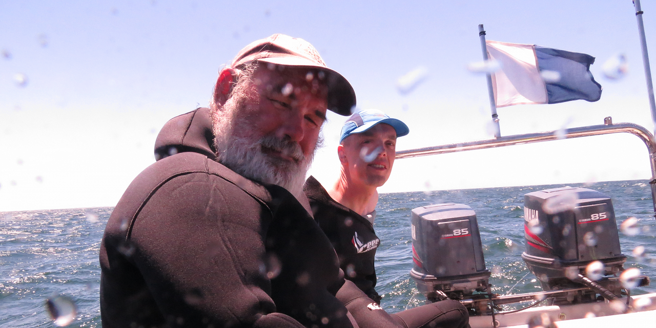 Farewell scuba instructor iain robertson!