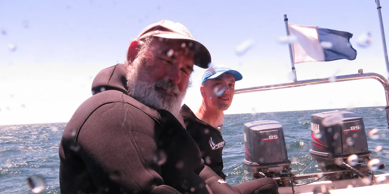 Farewell scuba instructor iain robertson!