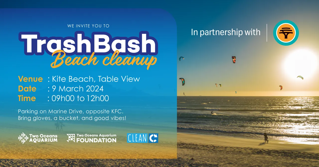 You're invited to Trash Bash in partnership with FNB