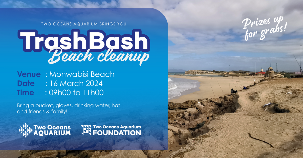 Join us for Trash Bash this Saturday at Monwabisi Beach