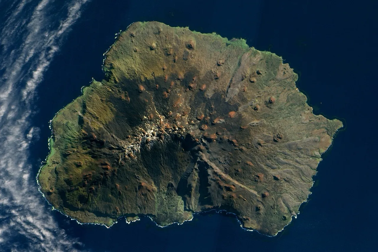 Marion Island South Africa EO 1 ALI satellite image 5 May 2009 1