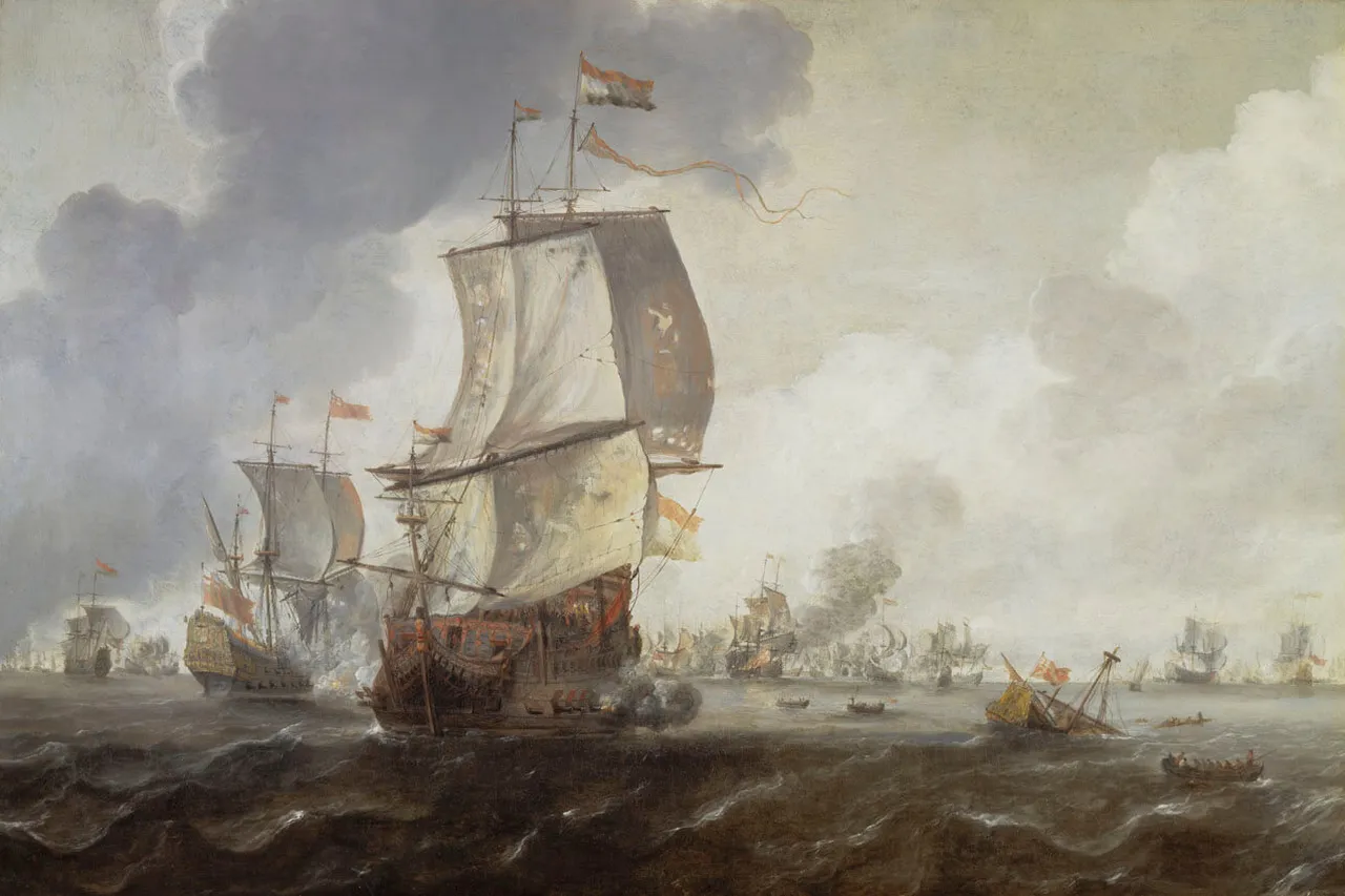 Reinier Nooms A Battle of the First Dutch War