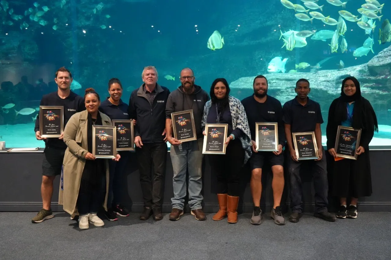 Two Oceans Aquarium Long Service Awards: Thank you for years of amazing work