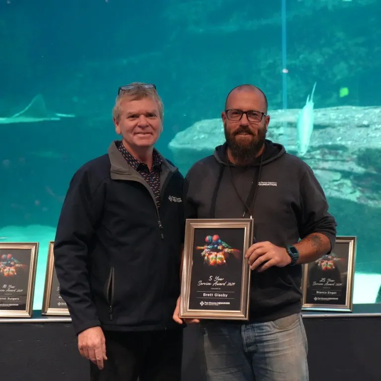 Two Oceans Aquarium Long Service Awards: Thank you for years of amazing work