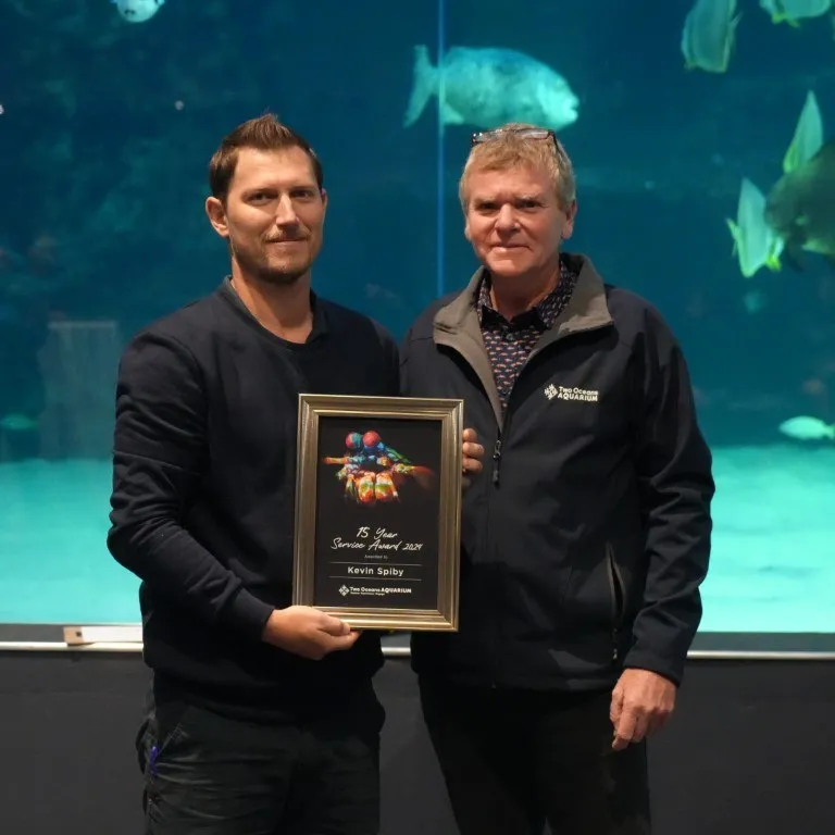 Two Oceans Aquarium Long Service Awards: Thank you for years of amazing work