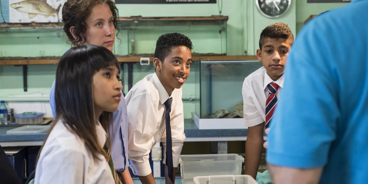 Classes at the Aquarium