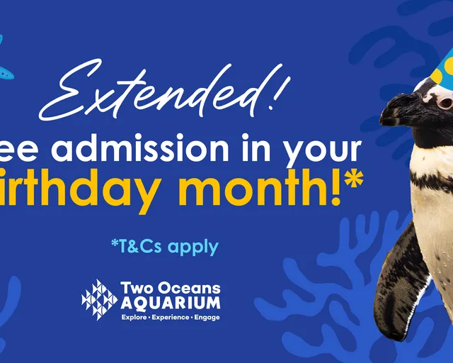 Free entry in your birthday month