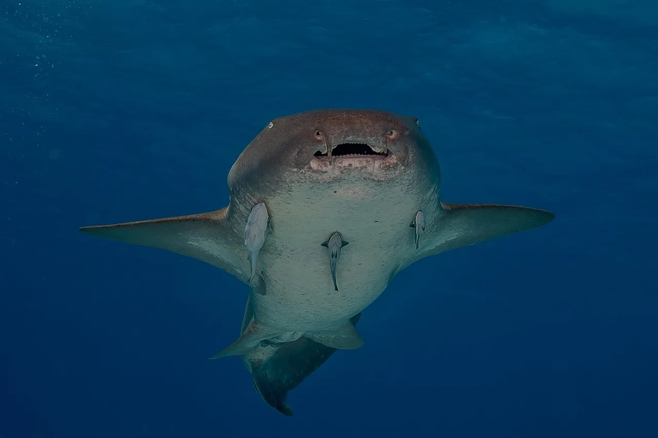 Nurse shark swimming