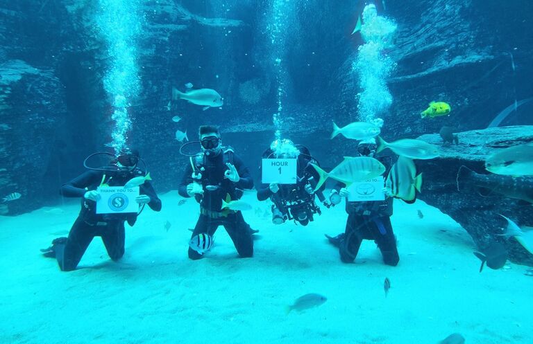 Diver24: UCT divers attempting 24-hour diving relay for a good cause this weekend!