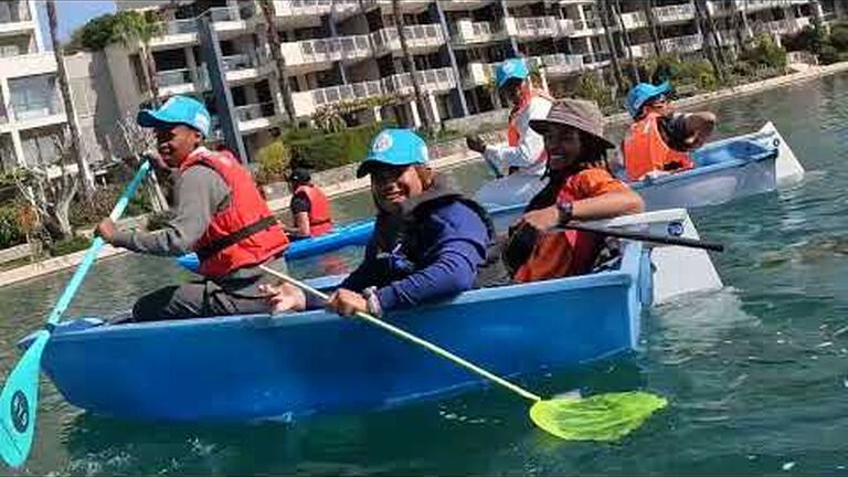 Teaming up for ocean education with the little optimist sailing academy