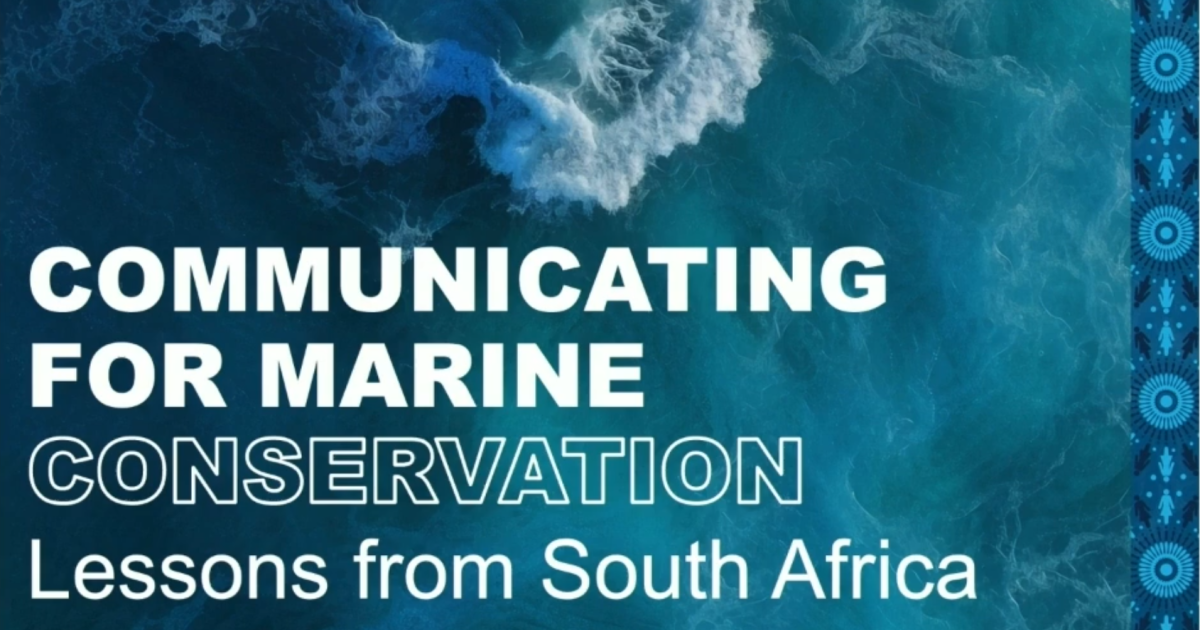 Two Oceans Aquarium Foundation | Making Marine Science Matter: Dr…