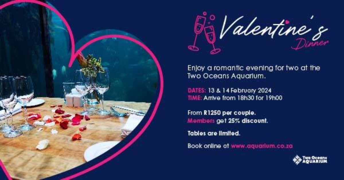 Two Oceans Aquarium Valentine's Day at the Two Oceans Aquarium